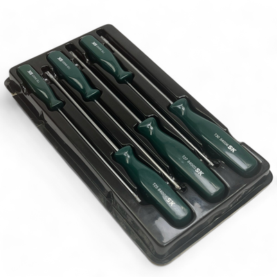 S.K Tools 6pc Non-Tamperproof Torx Screwdriver Set (T10-T30)