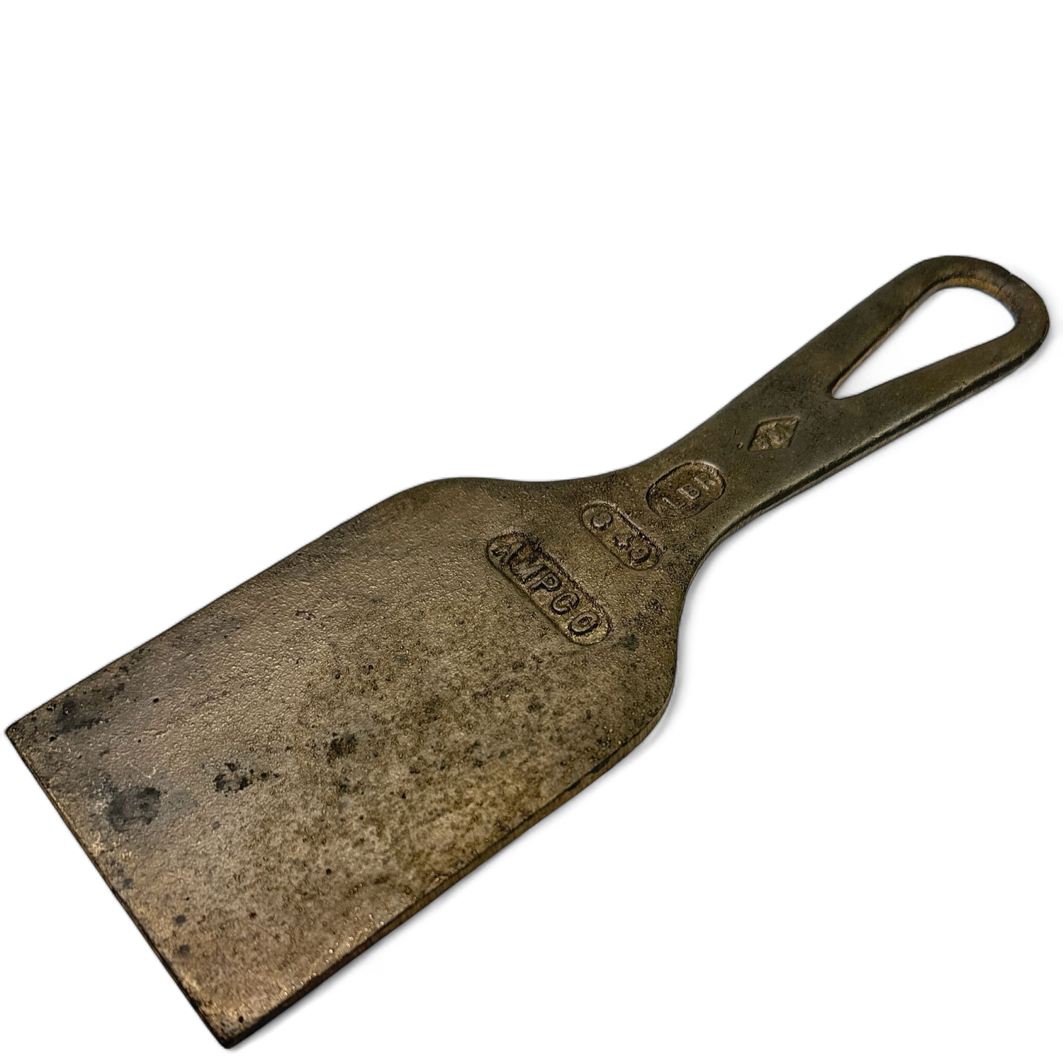 Ampco Safety Tools S-40 Spray Booth Scraper, Non-Sparking, Non-Magnetic, Corrosion Resistant, 3" Blade