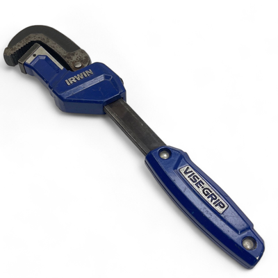 Irwin Vise Grip 11-Inch Aluminum Quick Adjust Pipe Wrench, 274001SM