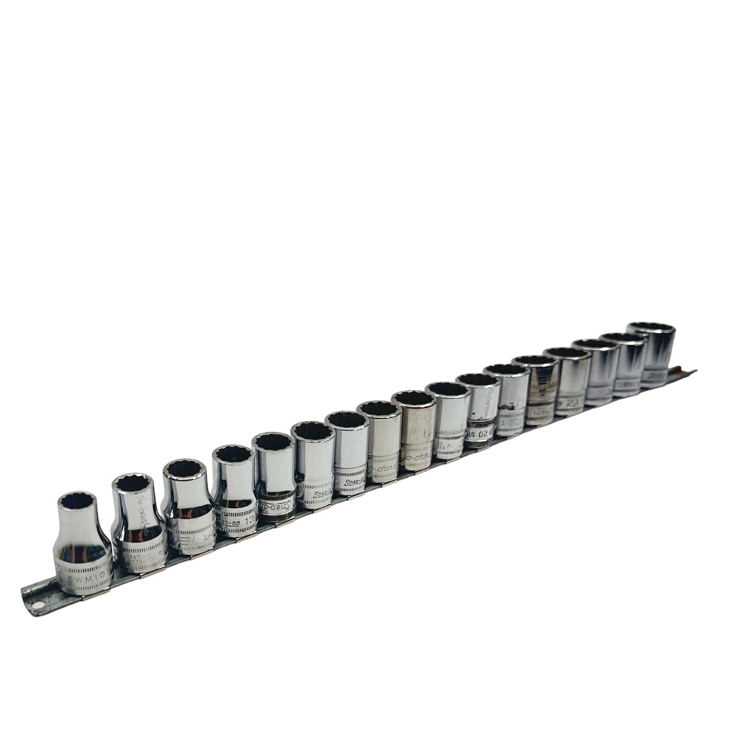 Snap On 17pc 1/2” Drive 12pt Shallow Metric Socket Set (10-26MM)