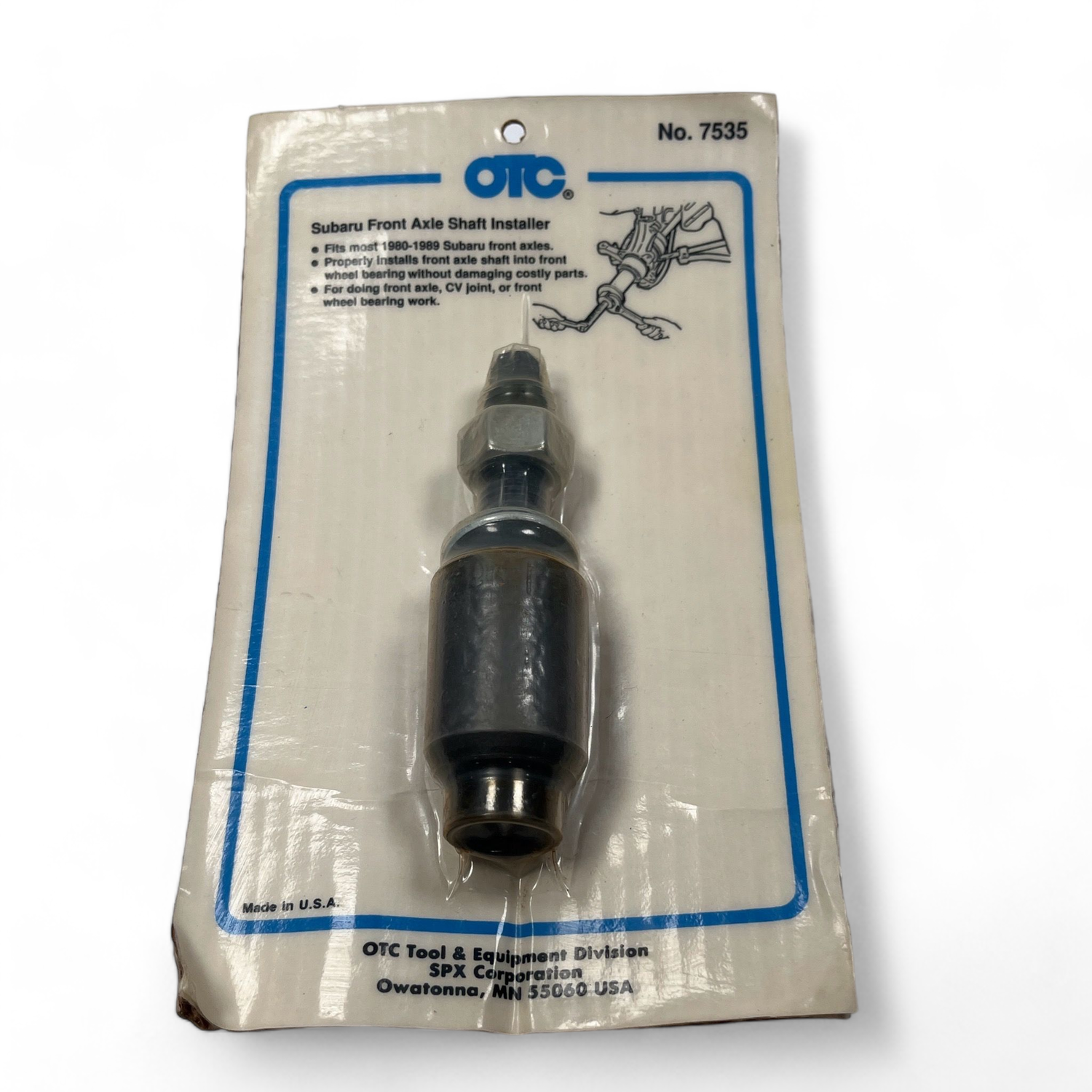 OTC Tools Subaru Front Axle Shaft Installer, No. 7535