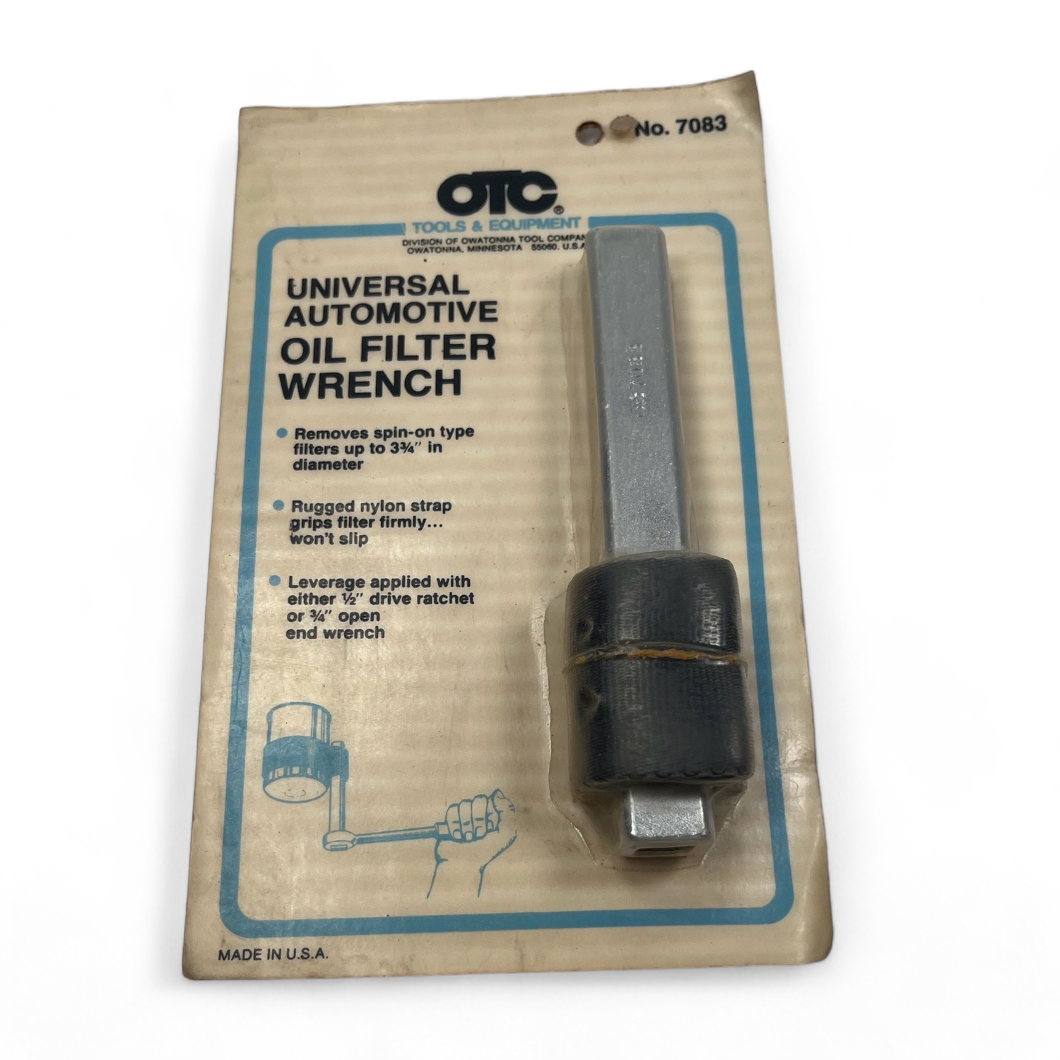 OTC Tools Universal Automotive Oil Filter Wrench, No.7083