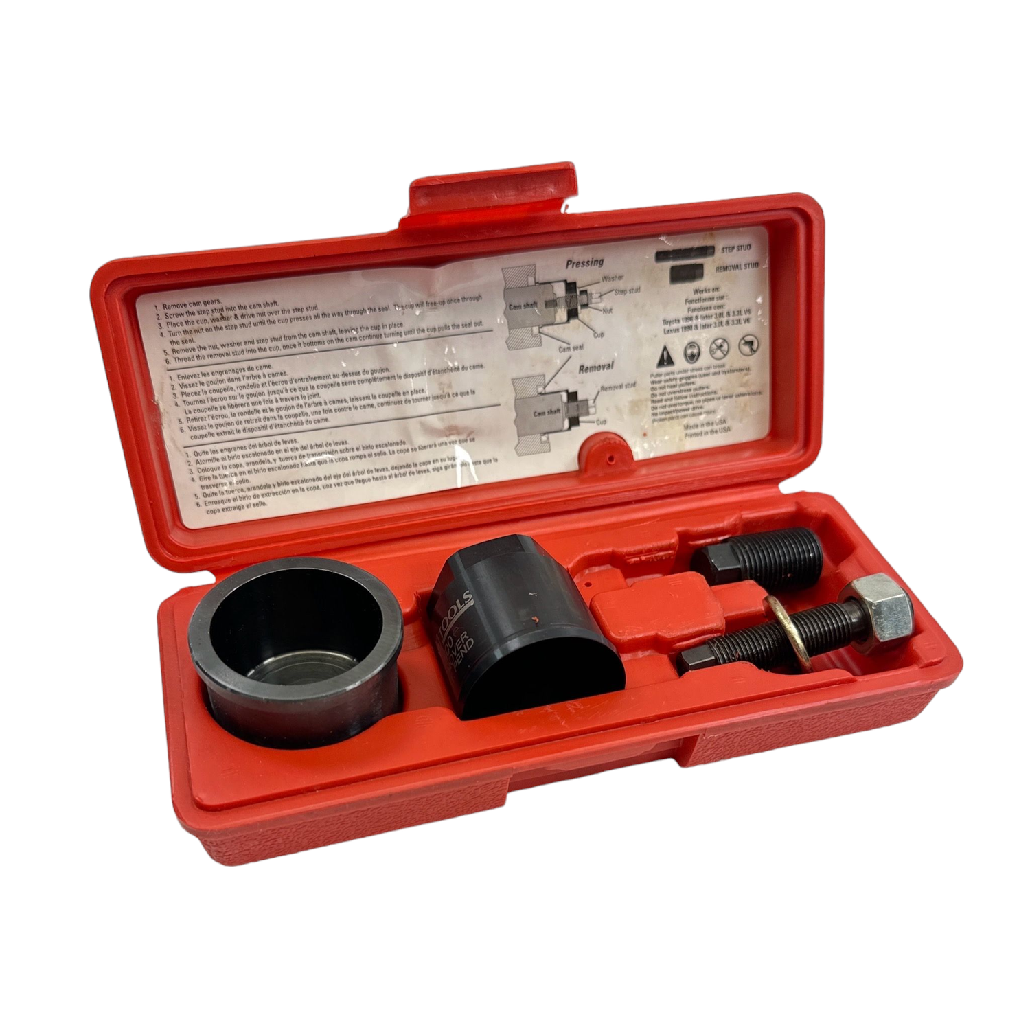 SP Tools Toyota & Lexus V6 Cam Seal Remover & Installer, 65510