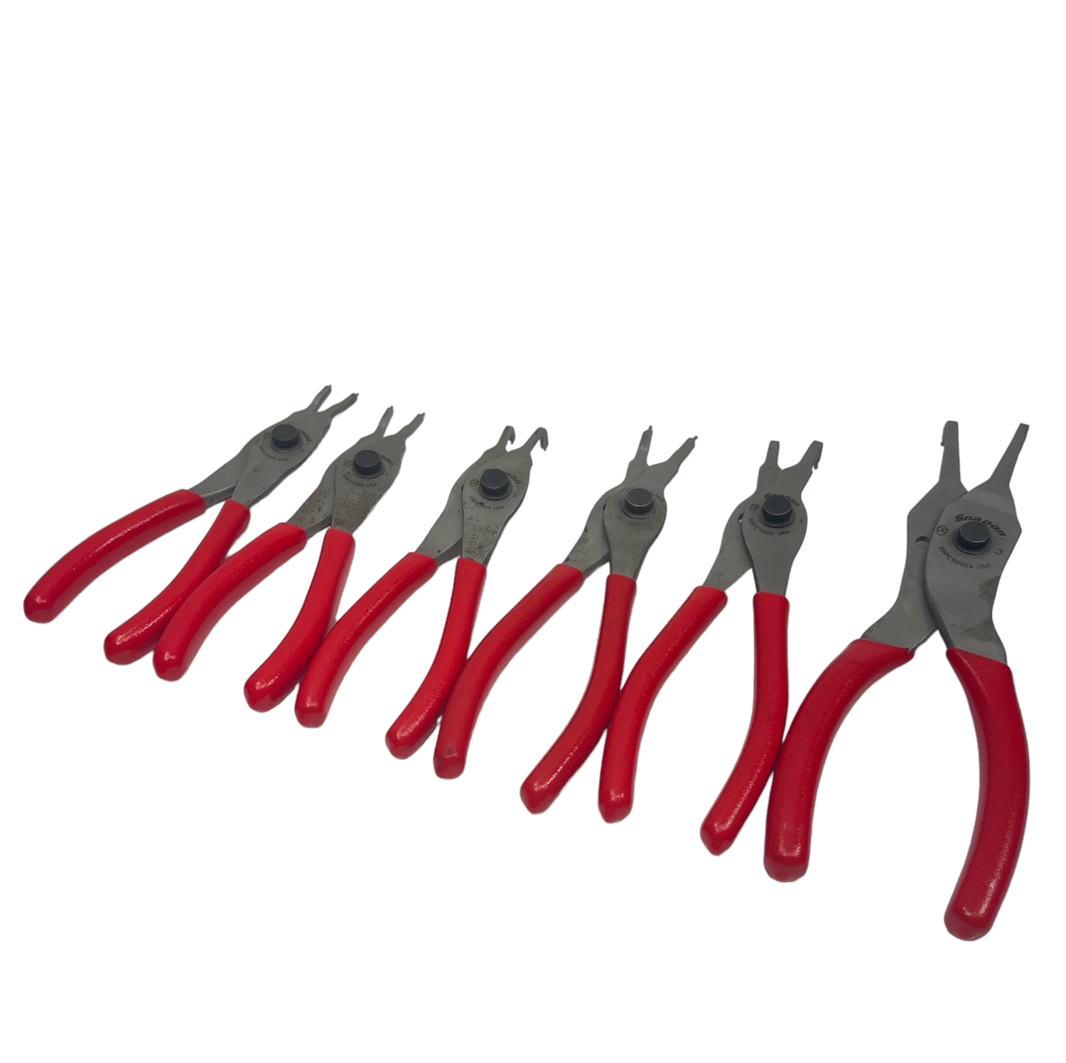 Snap On Convertible Retaining Ring Pliers 6pc Set (Red), SRPC3800 ...