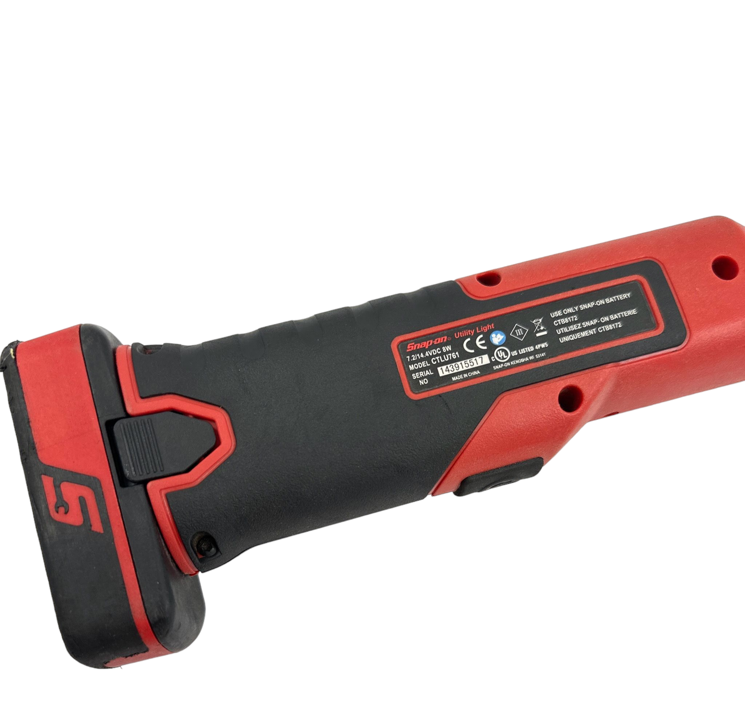 Snap On 14.4V Utility Light & Battery, CTLU761
