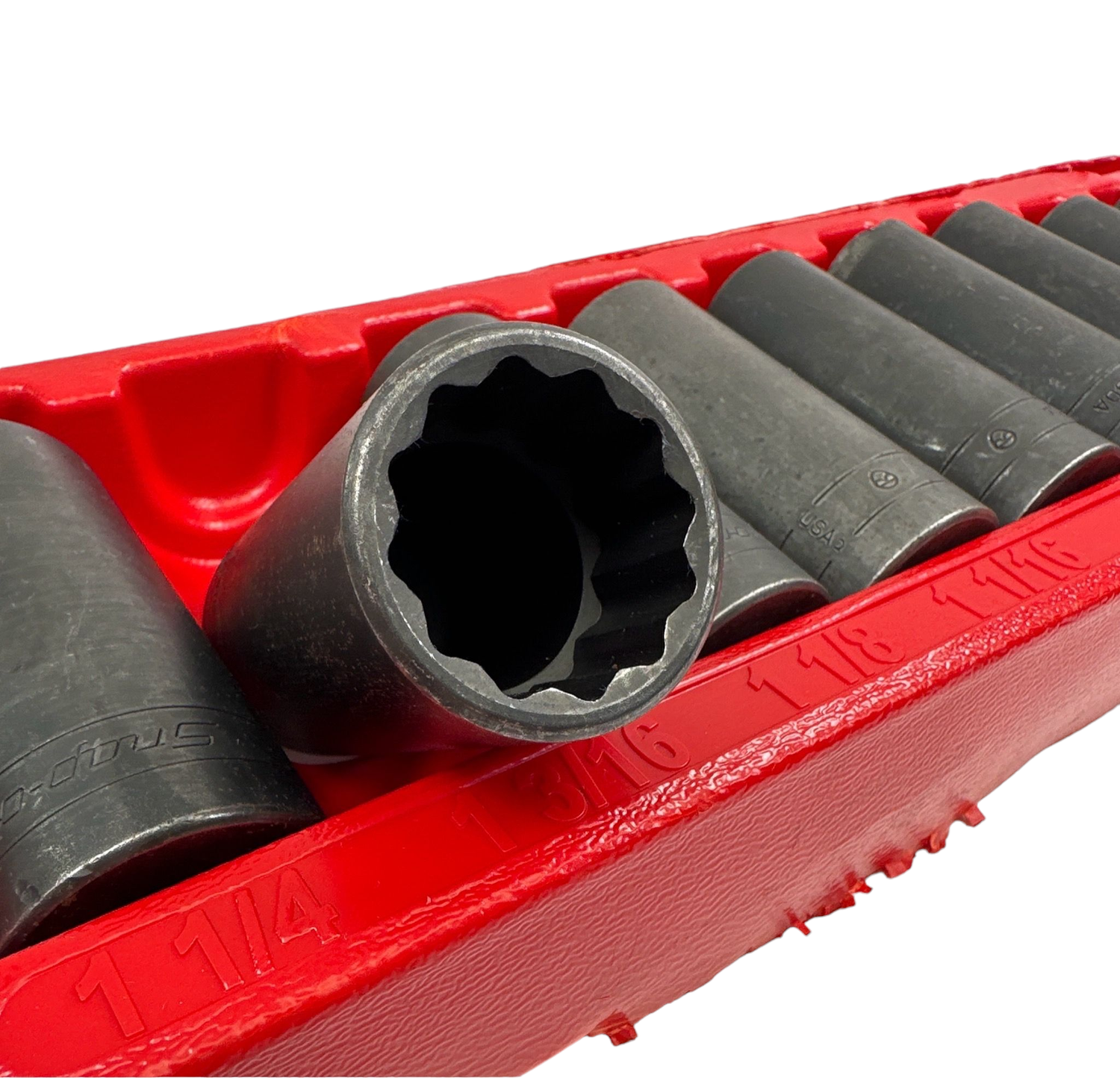 Jeu De 14 Douilles Profondes 1/2" Cr-Mo SAE (3/8 à 1-1/4) Pour Cliquet Impact - Neuf