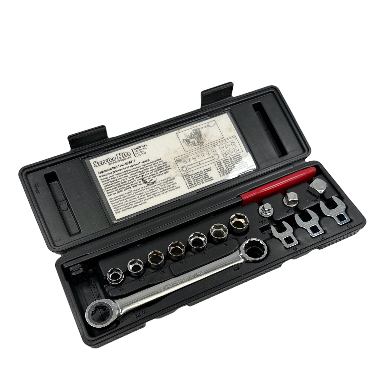 Matco Serpentine Belt Service Tool, MSBT15 Shop Tool Swapper