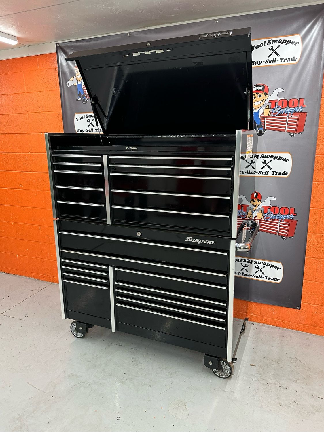 Snap On Master Series KRL Tool Box & Top Box