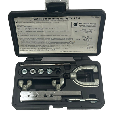 OTC Metric Bubble Flaring Tool Set, 4504
