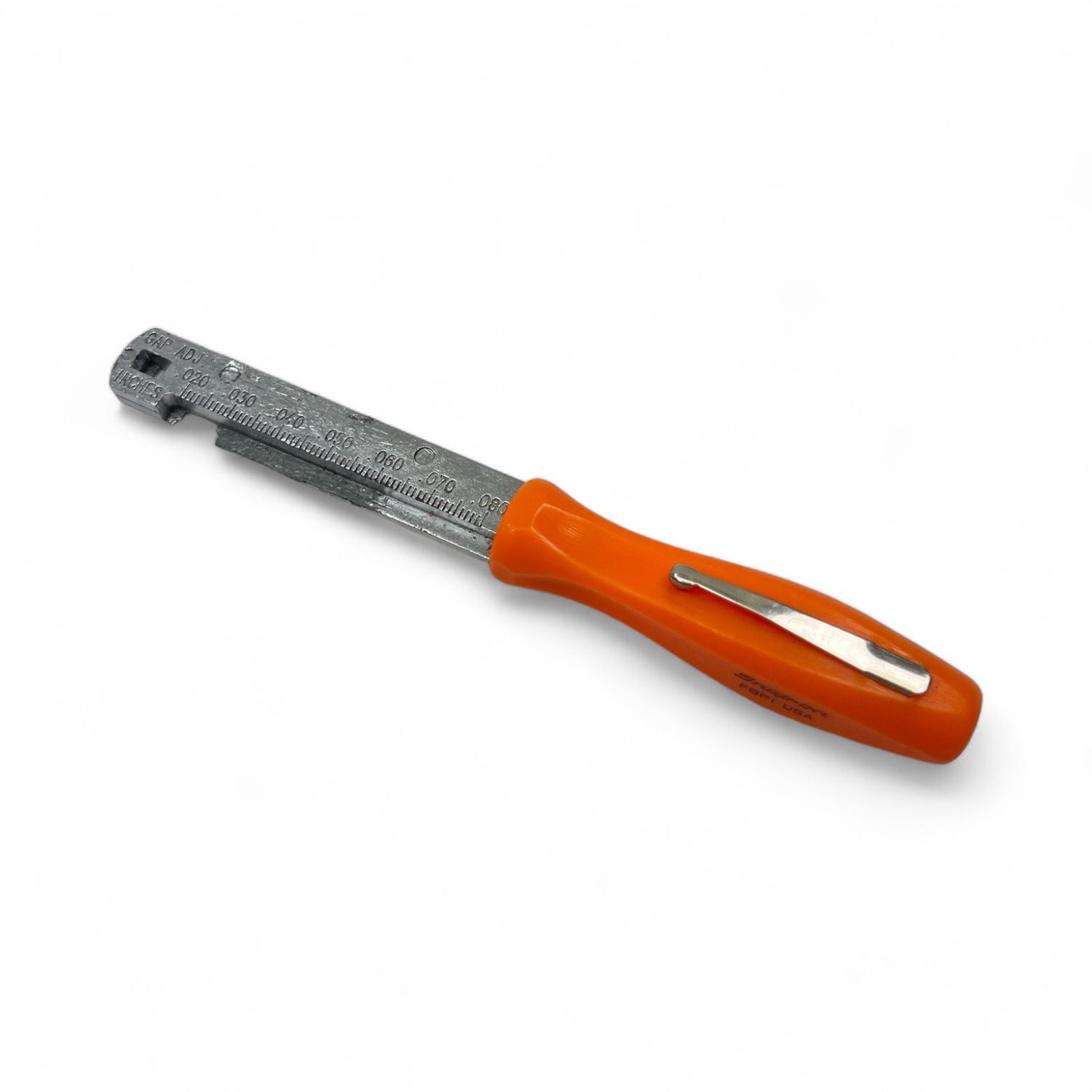 Snap On Tools Pocket Spark Plug Gap Gauge (Orange), FBP1