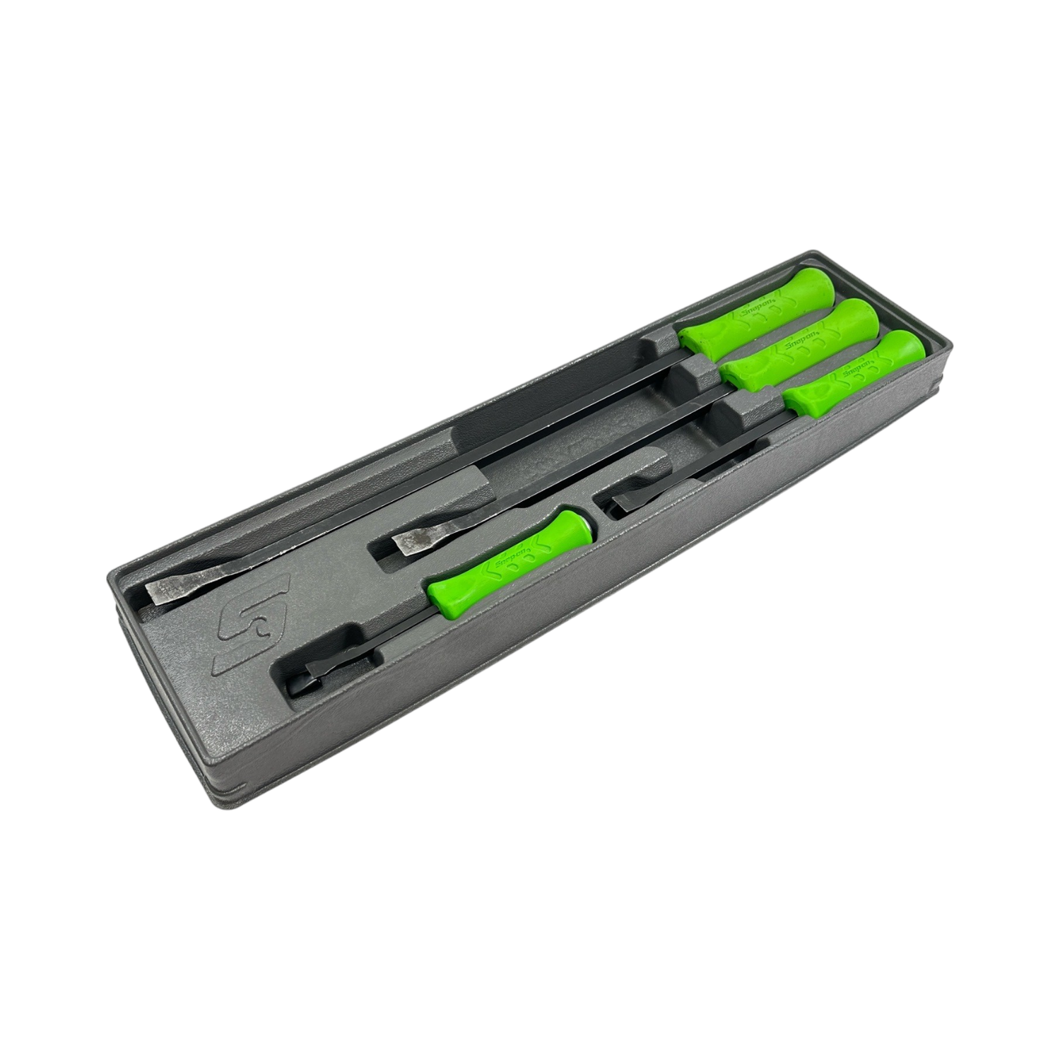 Snap On 4 pc Striking Prybar Set (Green), SPBS704AG