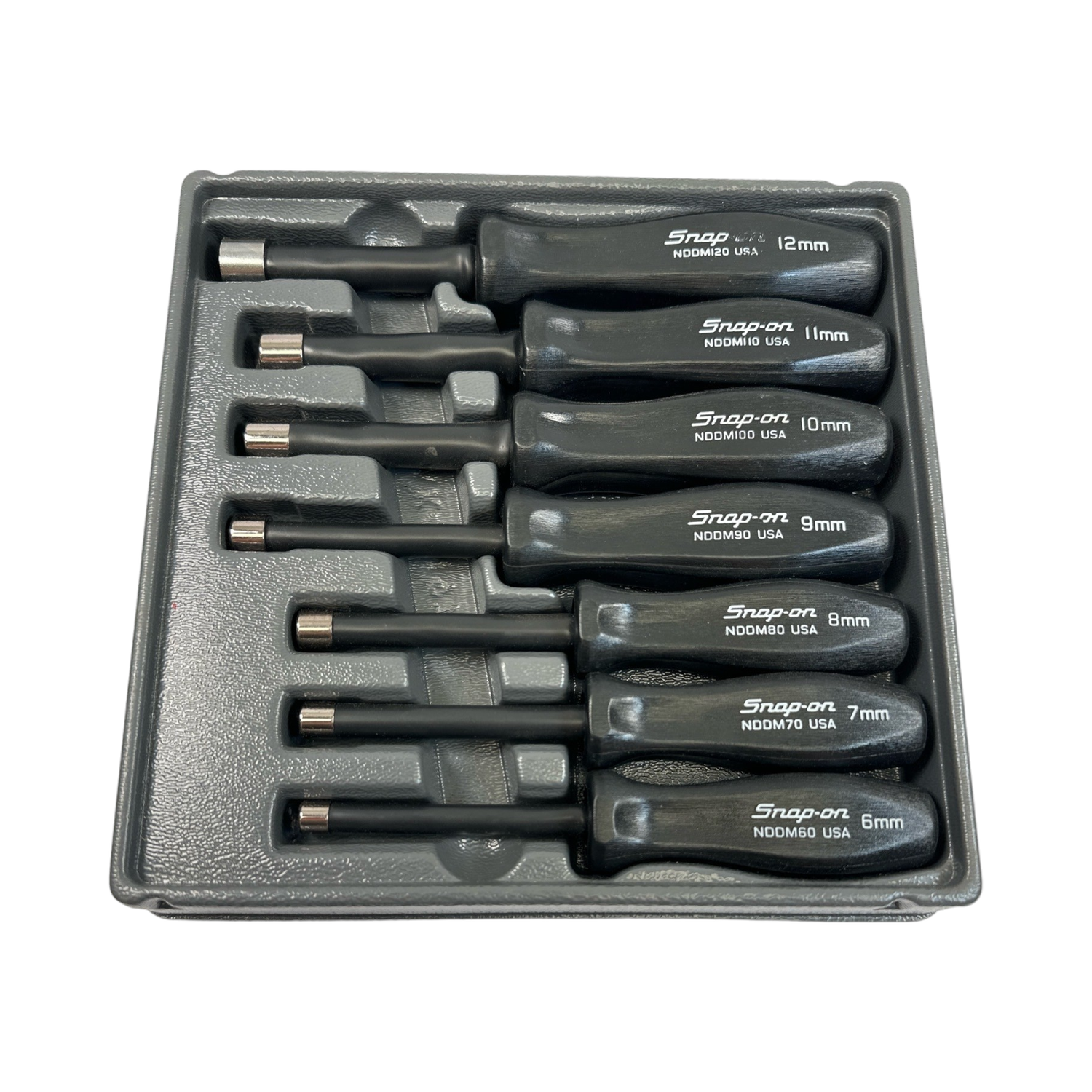 Snap On 7 pc Metric Hard Grip Nut Driver Set (6-12 mm) - Shop by ...