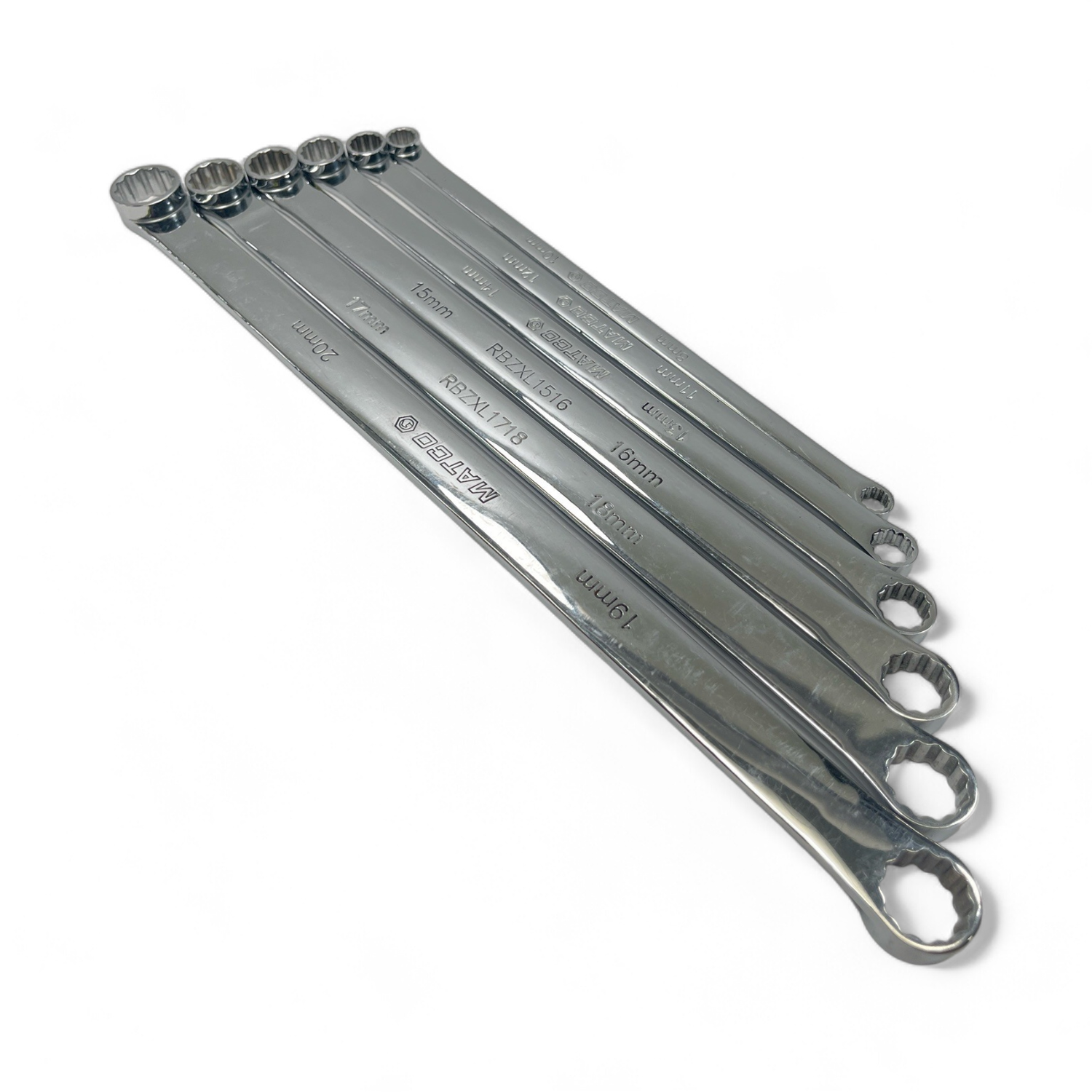 Matco 6 Piece XL Zero Degree Offset Wrench Set, SRBZXL62T