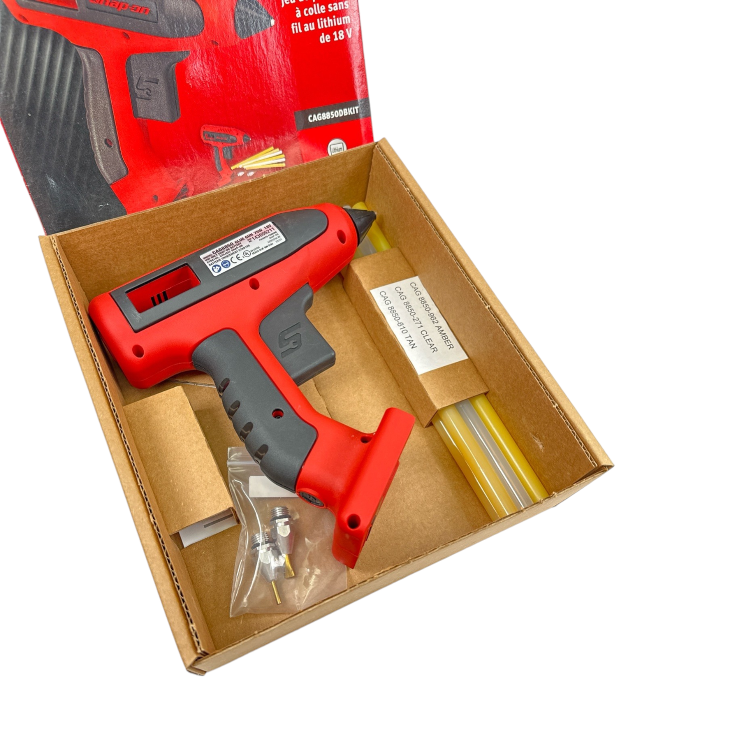 新品 スナップオン SNAP ON CAG8850DBKIT コードレスグルーガン