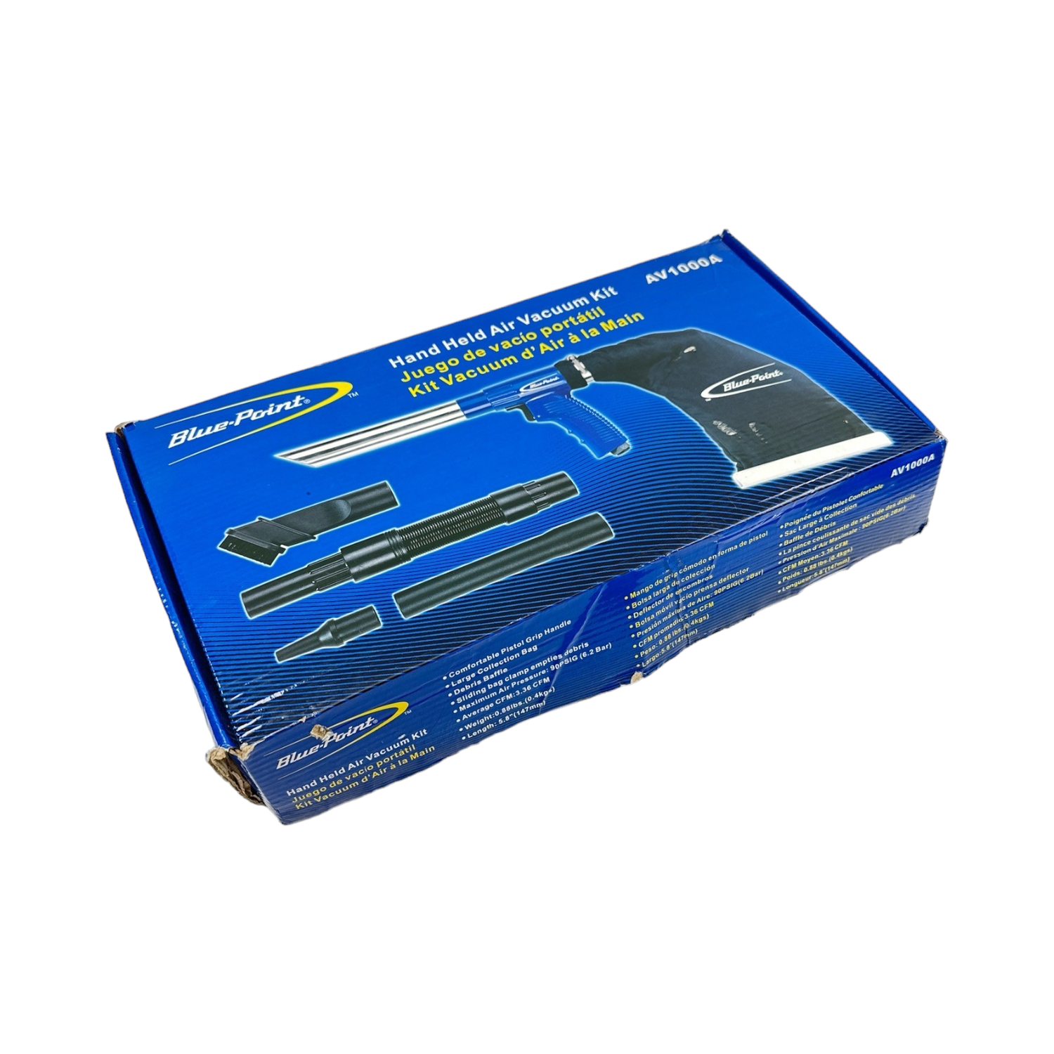 Blue Point Hand Held Air Vacuum Kit, AV1000A