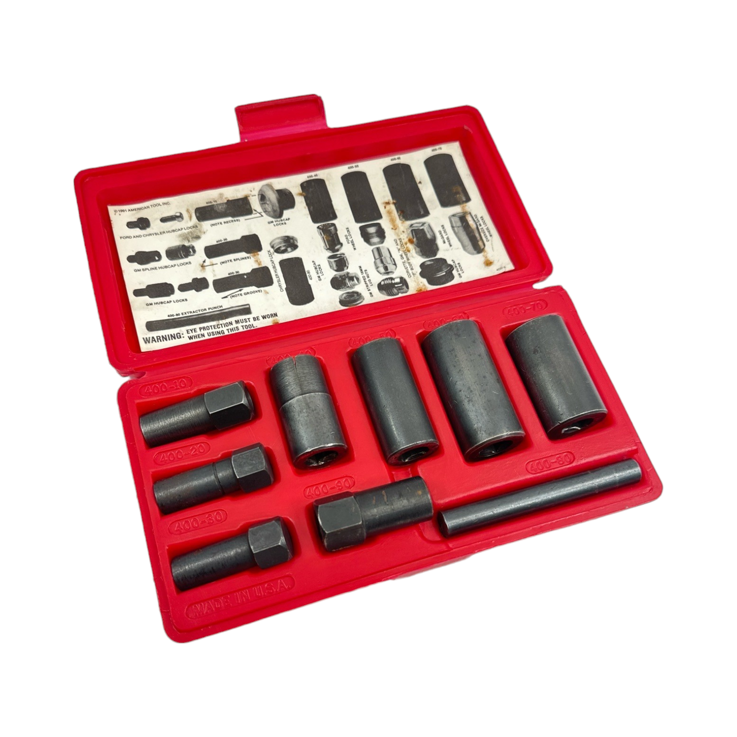 9pc Wheel Lock Removal Set, 75032