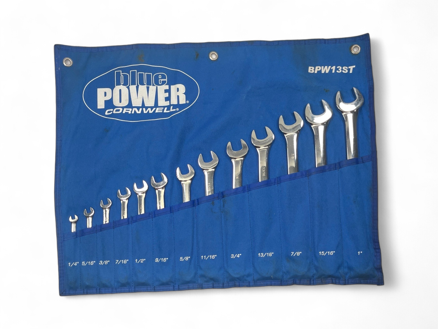 Cornwell Tools 13 Piece bluePOWER SAE Combination Wrench Set 12