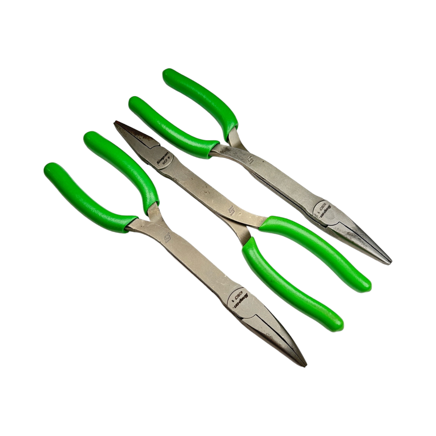 Snap On 3 pc Long-Nose Pliers Set