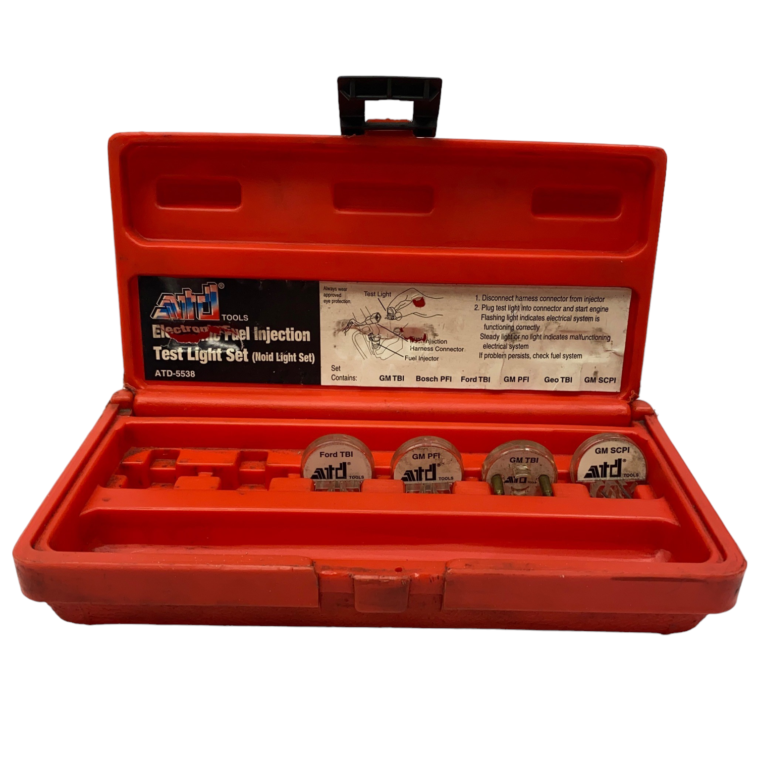 ATD Electronic Fuel Injection Test Light Set