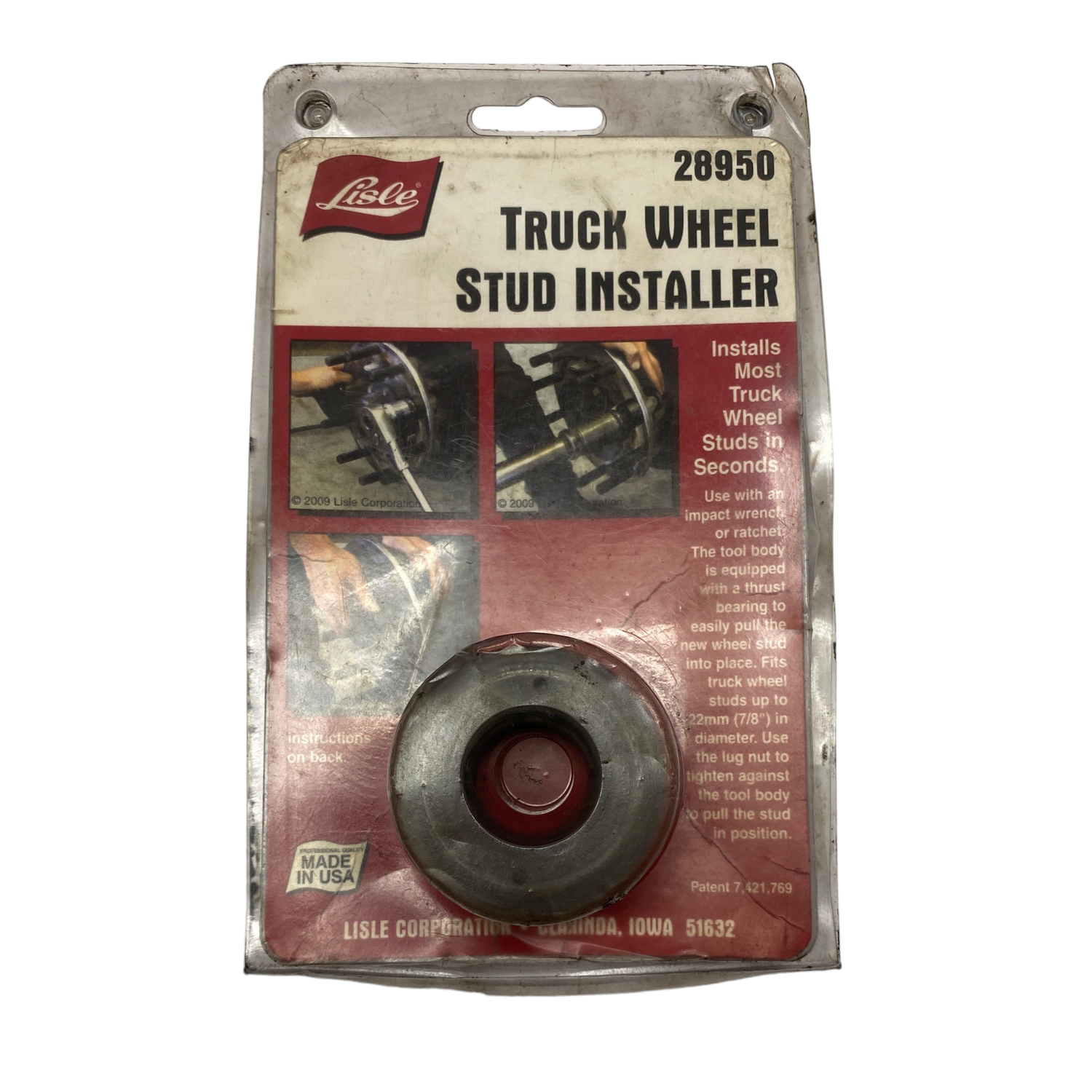 Lisle Truck Wheel Stud Installer, 28950