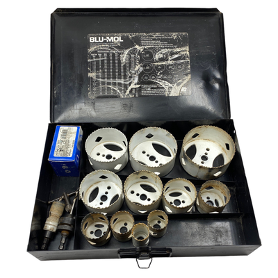Blue Mol 14 Piece Hole Saw Set