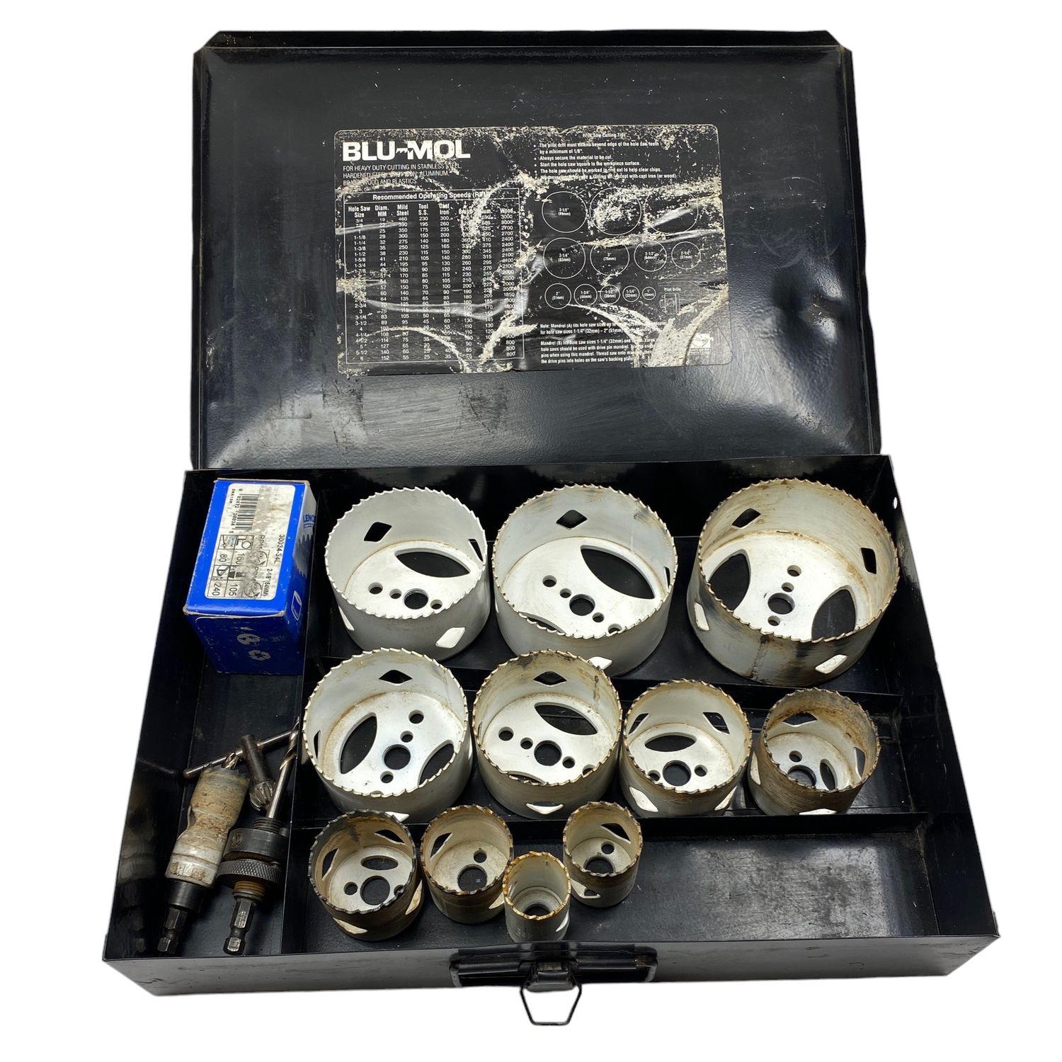 Blue Mol 14 Piece Hole Saw Set