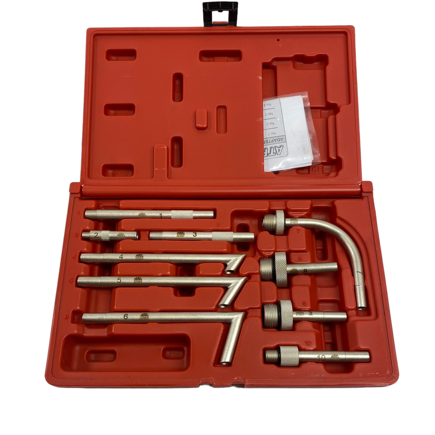 Mac Tools 10 Piece ATF Refill Adapter Set, SD1580ATA