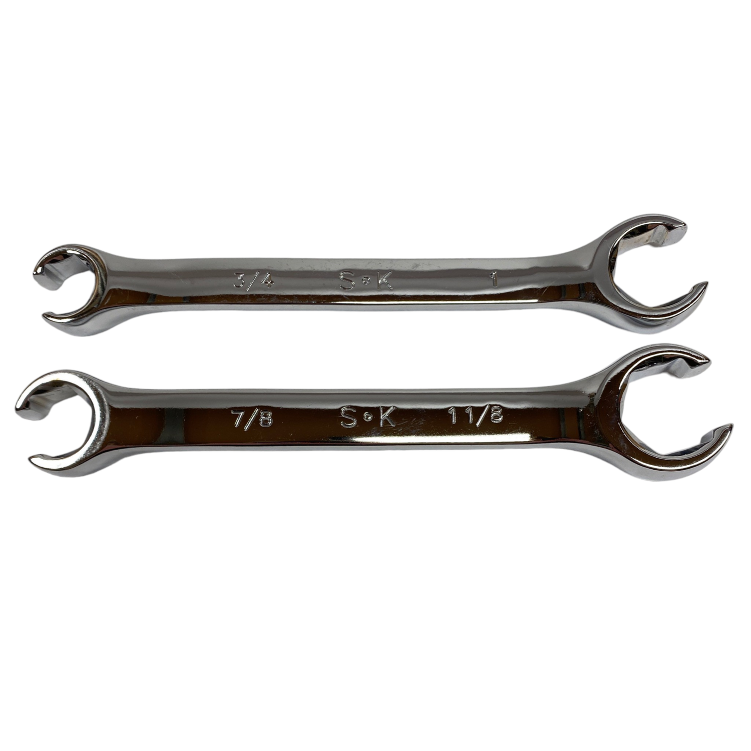 SK Tools 2pc Flare Nut Wrench Set