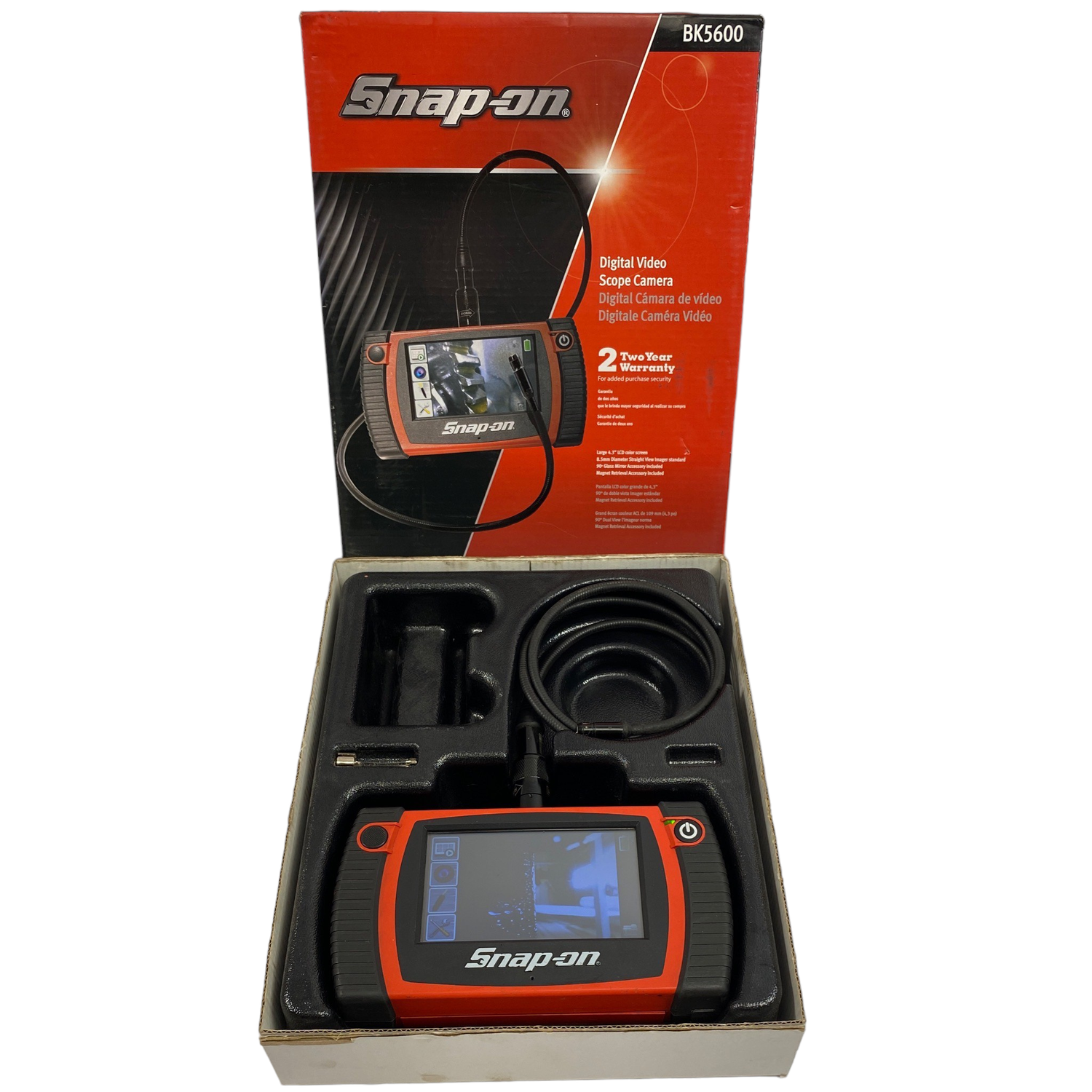 Snap On True Digital Video Inspection Scope, BK5600