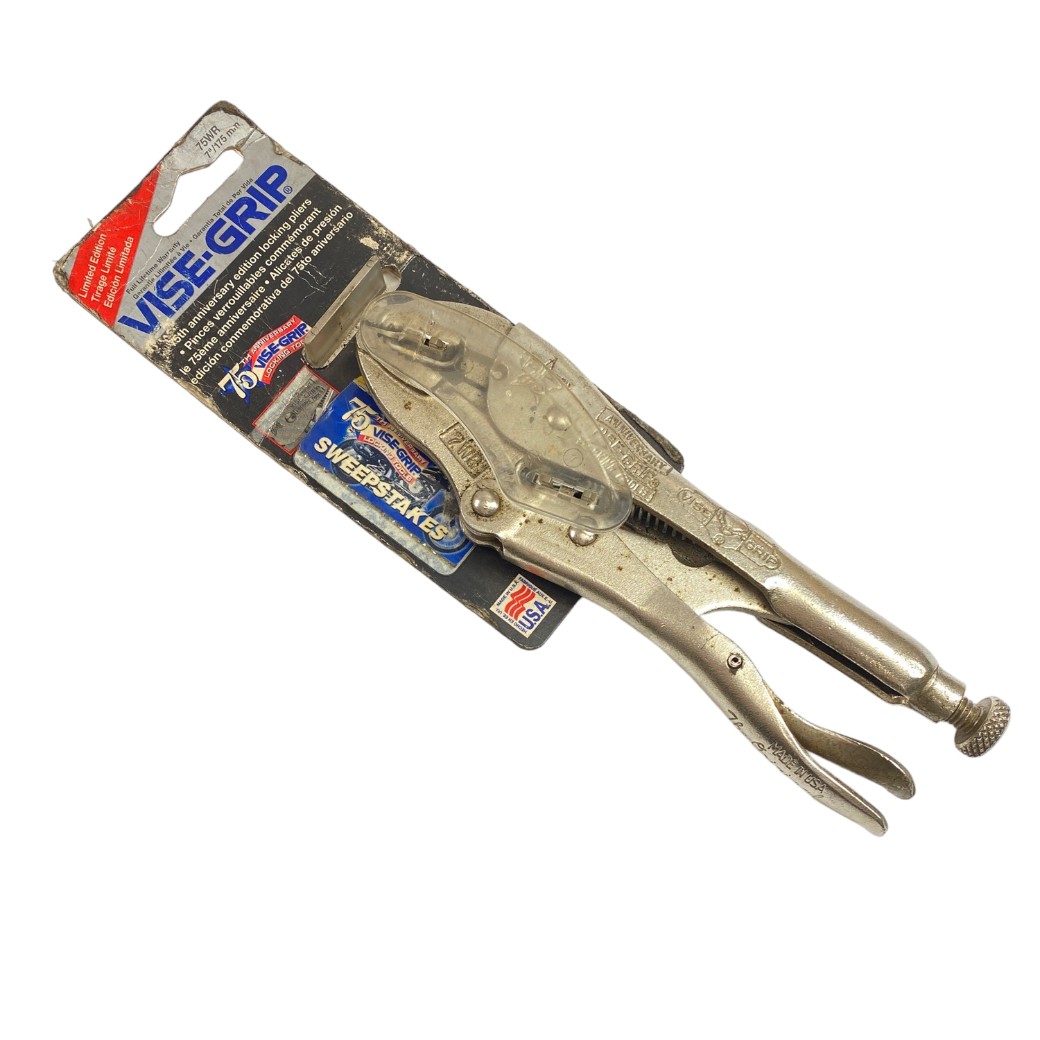 Vise-Grip 75th Anniversary Edition Locking Pliers, 75WR