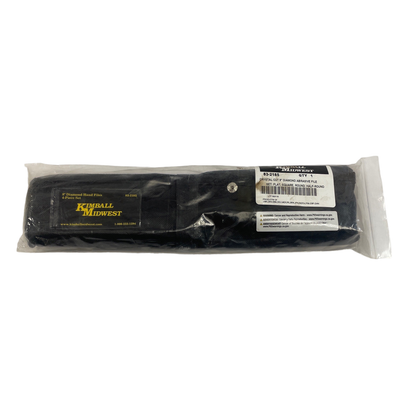 Kimball Midwest 4 Pc. Crystal Cut 8” Diamond Abrasive File, 83-2185