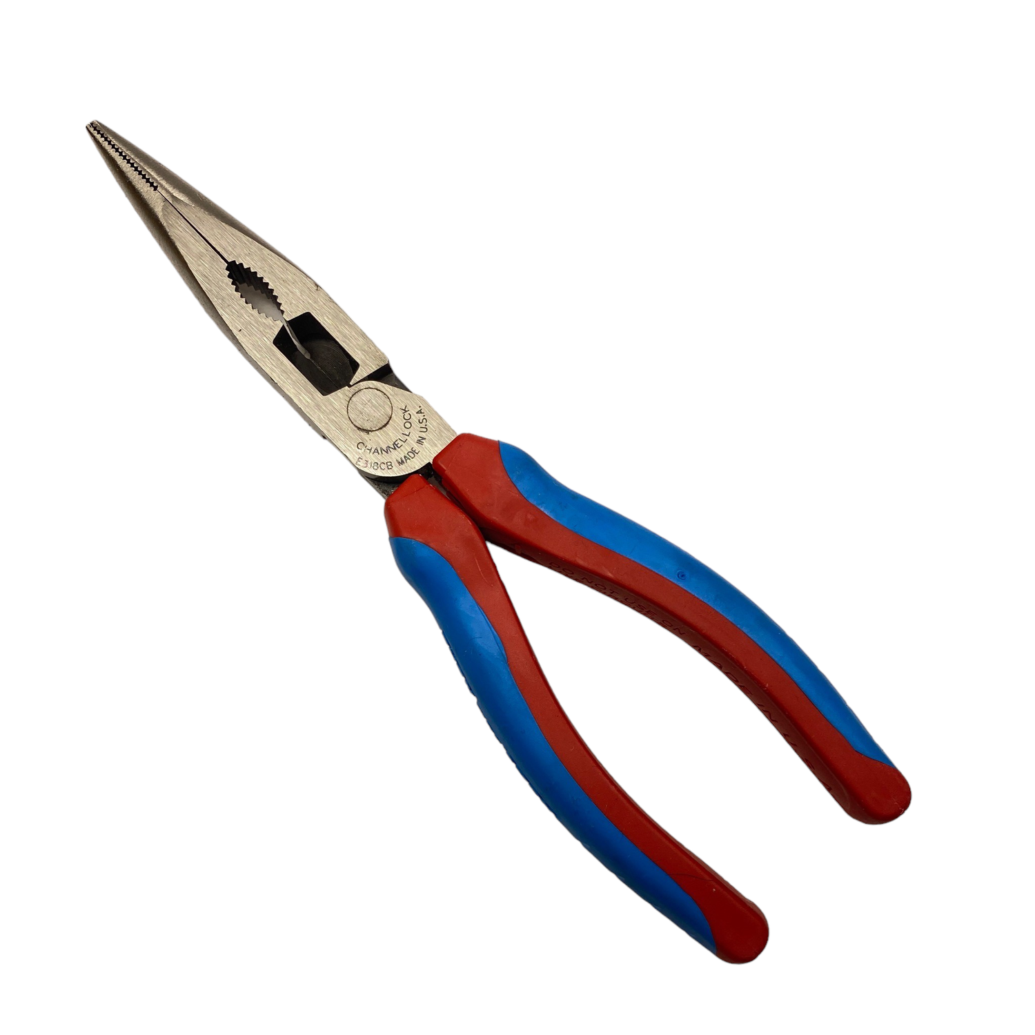 Channellock 8” Long Nose Pliers, E318CB