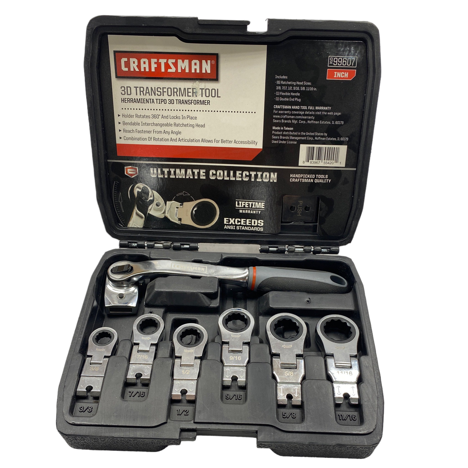 Craftsman 3D Transformer Tool(SAE), 99607