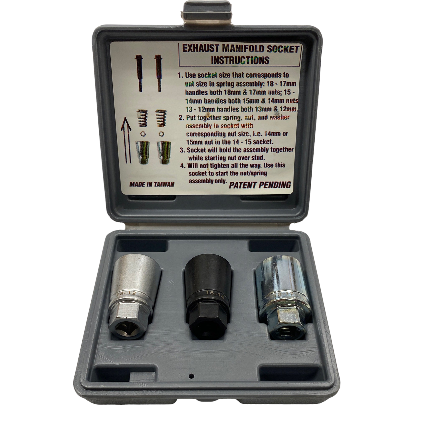 ATD Tools Exhaust Manifold Socket Set, ATD5724