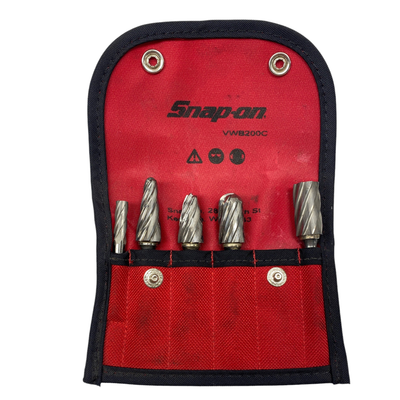 Snap On 5pc Wide Fluted Carbide Burr Set, VWB200C Snap On 5pc Wide Fluted Carbide Burr Set, VWB200C