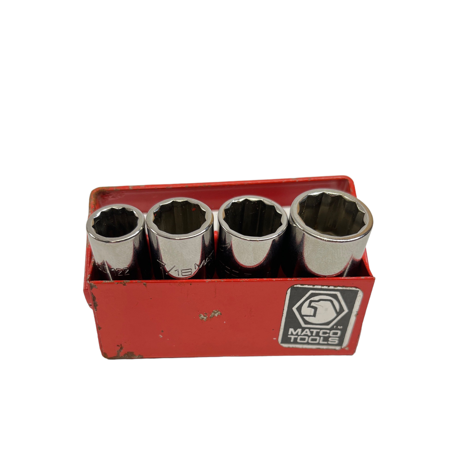 Matco Tools 4 Pc. 1/4” Drive Swivel Socket Set (3/8”- 9/16”)