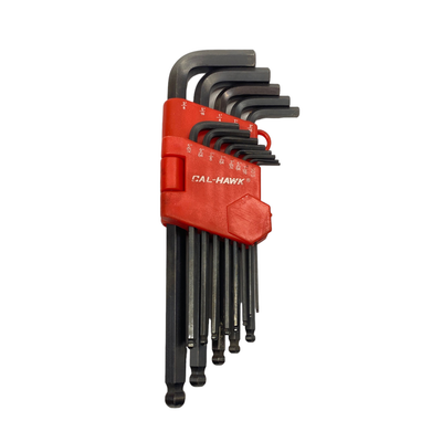 Cal-Hawk Tools 13pc. SAE Ball Point Hex Key Set