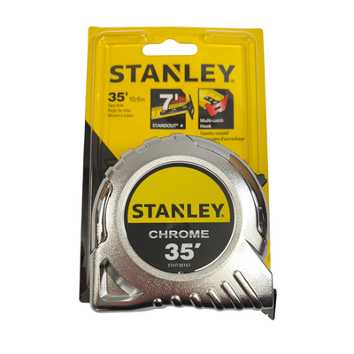 Stanley Chrome 35’ Measuring Tape, STHT30161