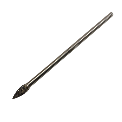 Matco Tools 3/8” Tree Pointed Shaped End 6” Long Shank Carbide Burr