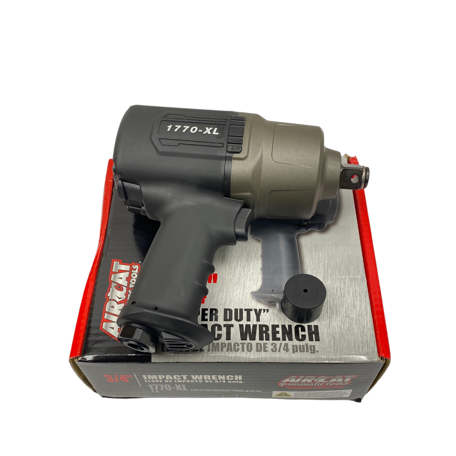 Aircat Pneumatic Tools 3/4” Drive “Super Duty” Impact Wrench, 1770-XL