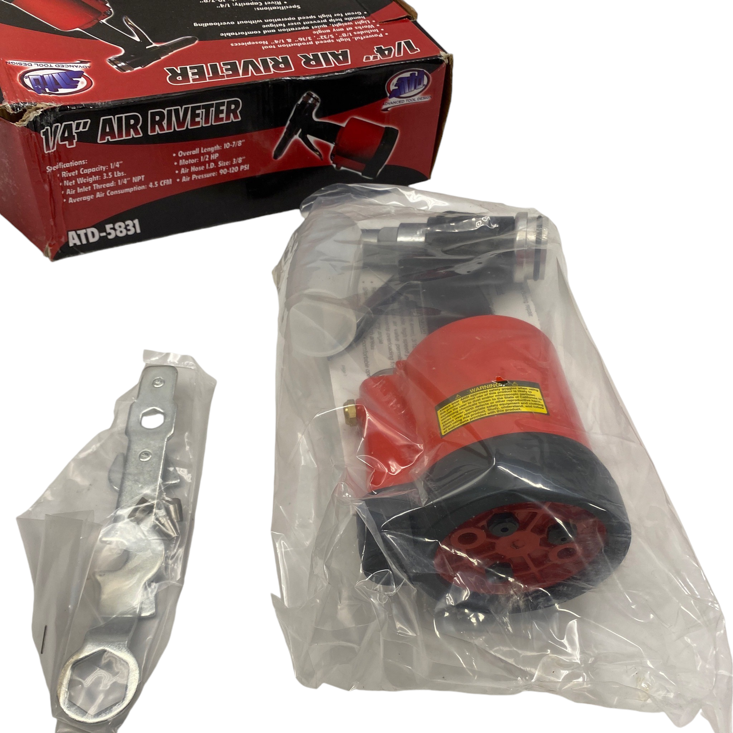 Advanced Tool Design 1/4” Air Riveter, ATD-5831