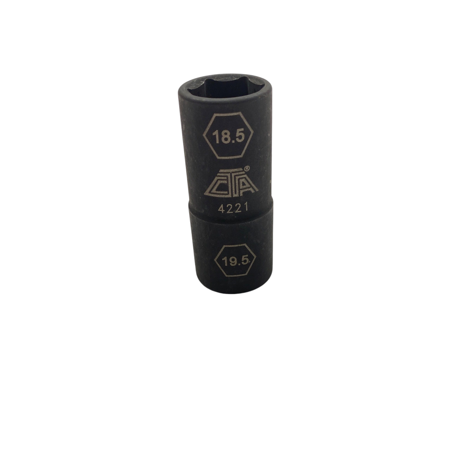 CTA Tools 1/2” Drive Lug Nut Flip Socket(18.5mm+19.5mm), 4222