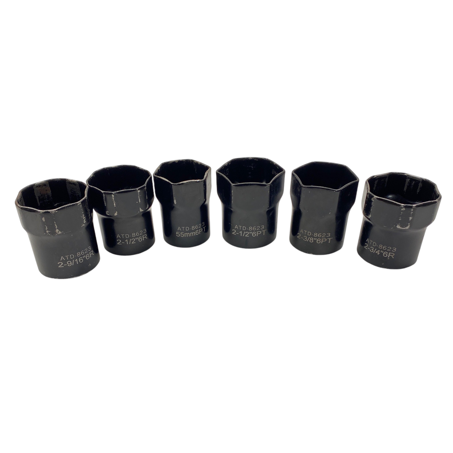 ATD 6 Pc. 1/2” Drive Wheel Bearing Locknut Socket Set, 8623