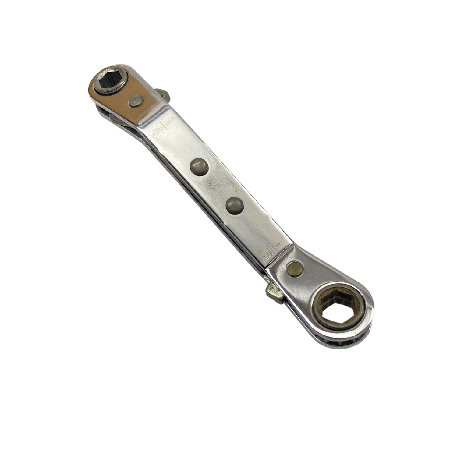KaStar Offset Ratcheting Box Wrench(1/4” & 5/16”), 0810