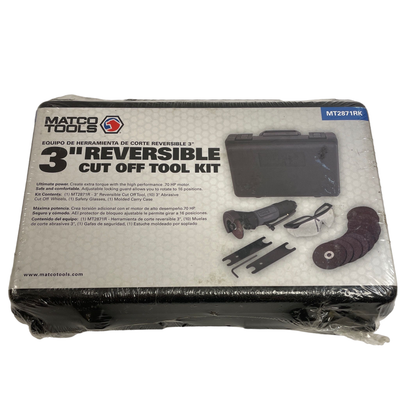 Matco Tools 3” Reversible Cut Off Tool Kit, MT2871RK Matco Tools 3” Reversible Cut Off Tool Kit, MT2871RK