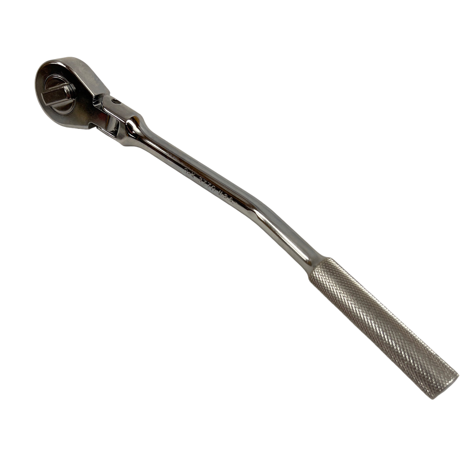 S•K Tools 3/8” Drive Bent Flex Head Ratchet, 3770