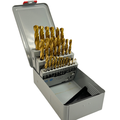 YG-1 Gold-P Drill Bits (1/16"-1/2" by 64ths) D1GP182SET