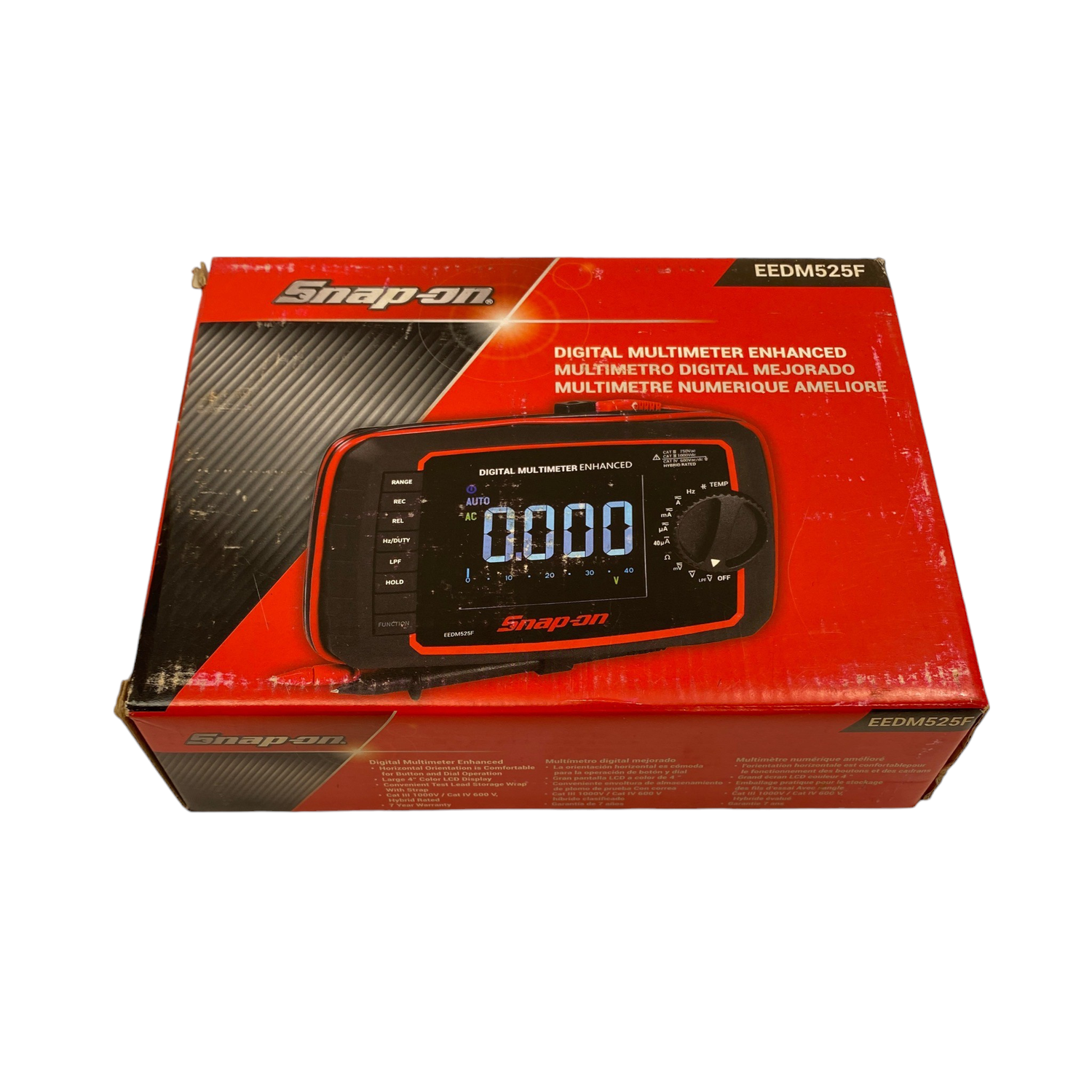 Snap On Digital Multimeter Enhanced, EEDM524F