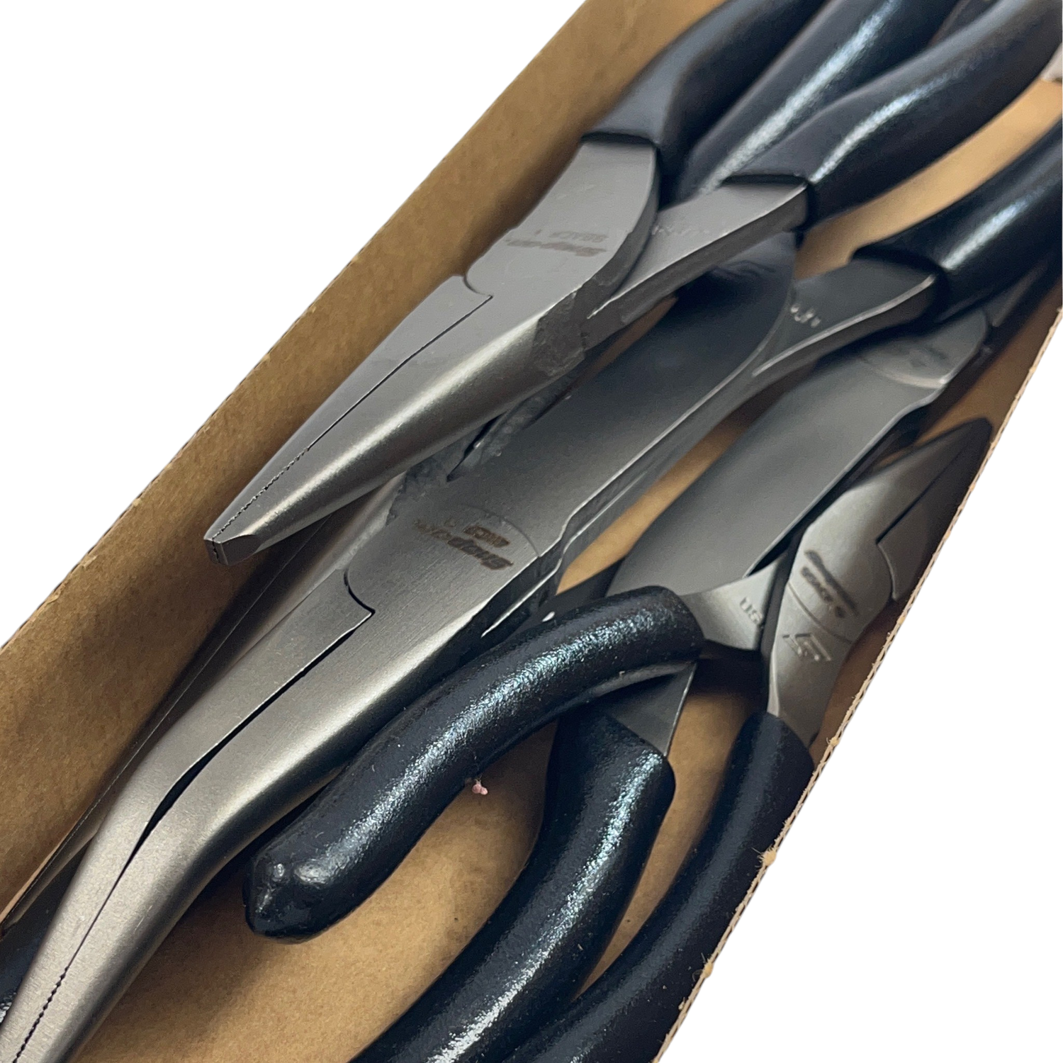 Snap On 5 Pc. Needle Nose Pliers (Black), LONGNOSE5BK