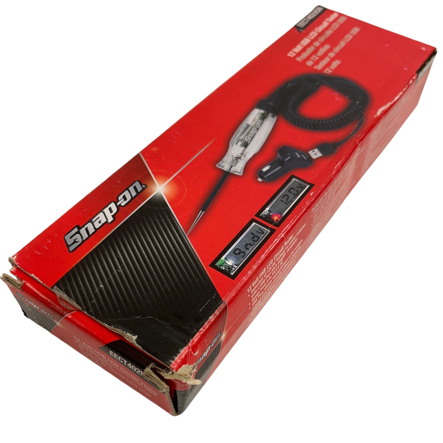 Snap On 12 V Digital Display Circuit Tester with USB Plug